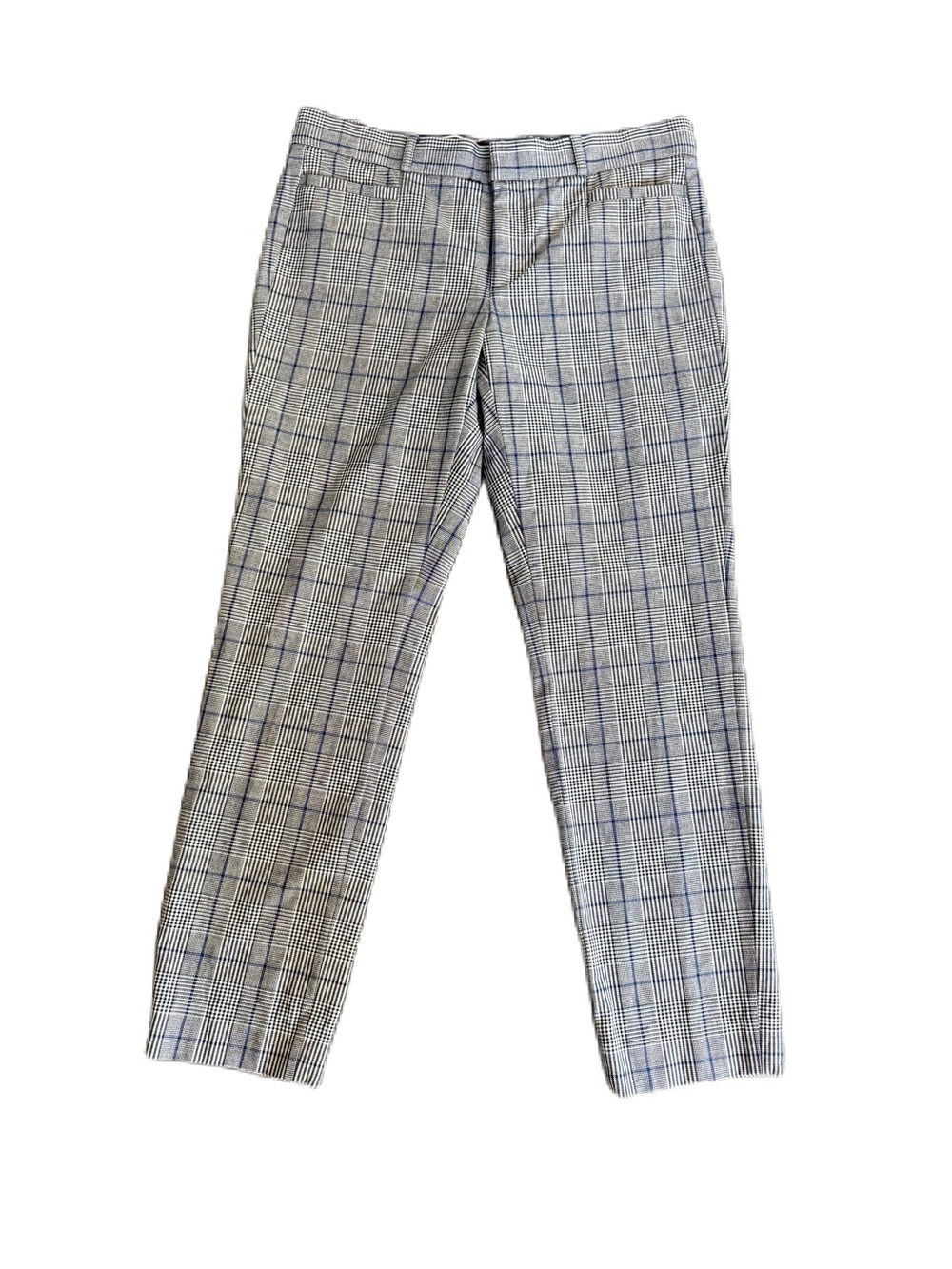 Banana Republic Women’s Sloan Plaid Ankle Length Pants Trousers. Size 6 - Picture 2 of 12